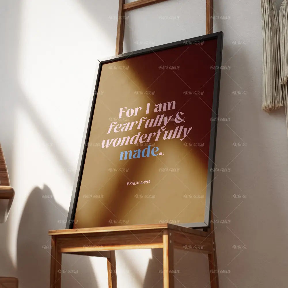 Wonderfully Made - Wall Art