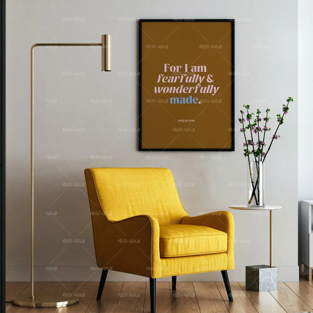 Wonderfully Made - Wall Art