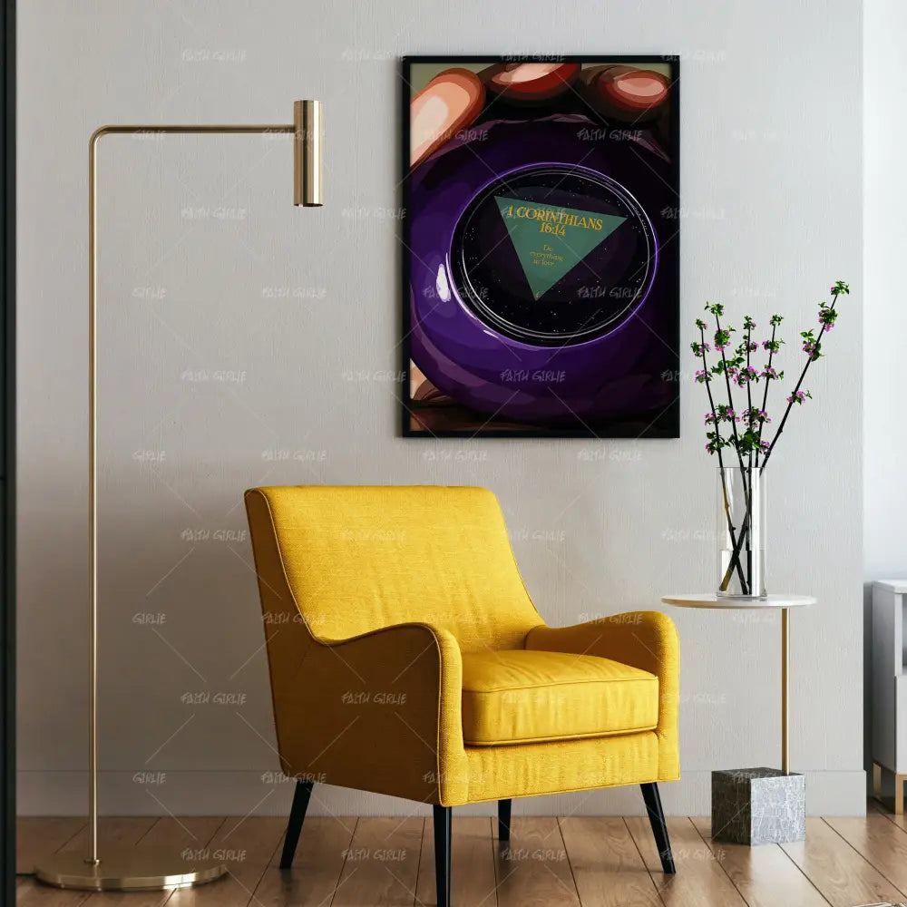 1 Corinthians 6:14- Bible verse wall art and Christian wall art by Faith Girlie featuring faith-inspired designs, uplifting Scripture, and modern Christian home decor. Perfect for Christian living room decor, bedroom decor, office decor, prayer room decor, and meaningful Christian gifts for women and families.-Faith Girlie