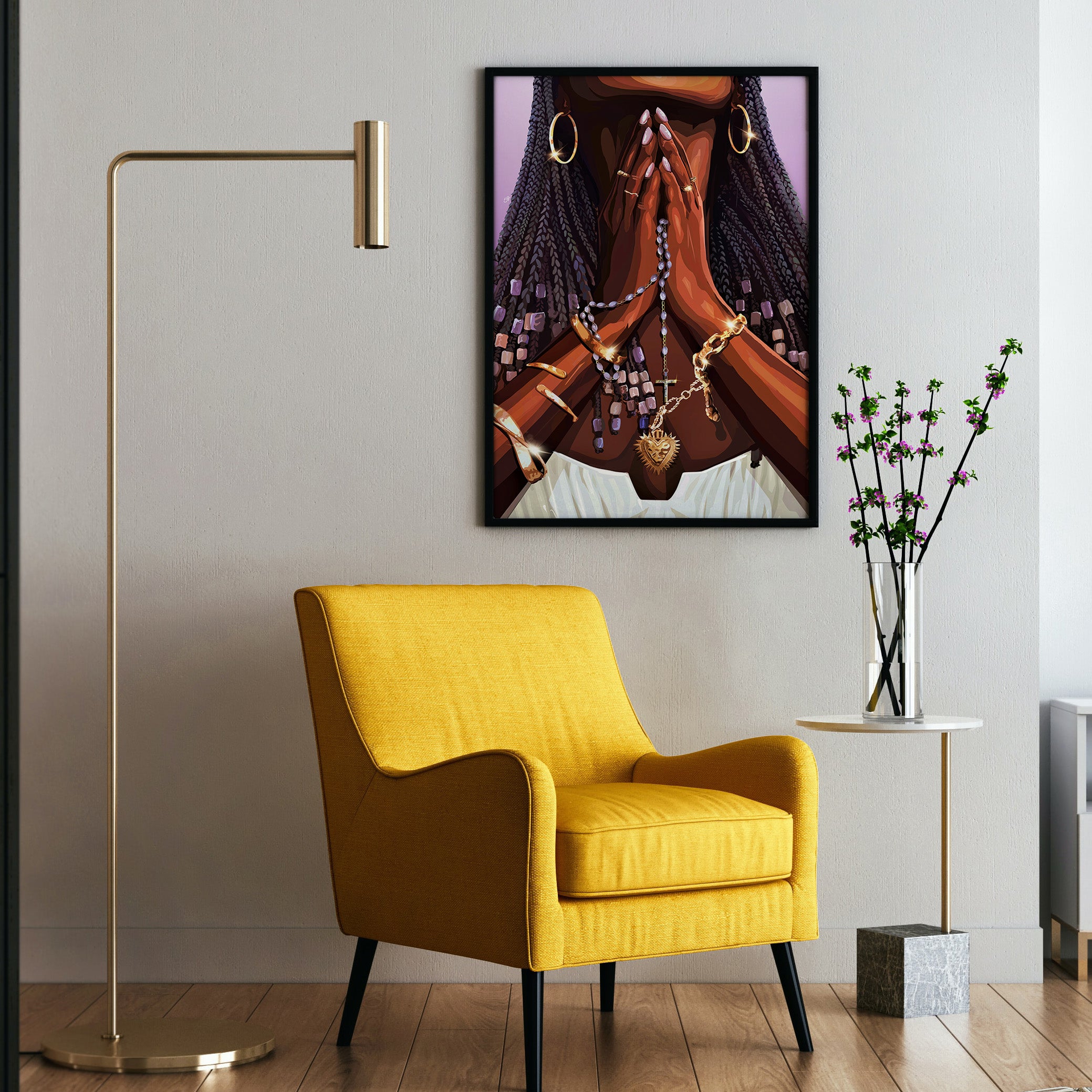 Faith's Embrace- Bible verse wall art and Christian wall art by Faith Girlie featuring faith-inspired designs, uplifting Scripture, and modern Christian home decor. Perfect for Christian living room decor, bedroom decor, office decor, prayer room decor, and meaningful Christian gifts for women and families.-Faith Girlie