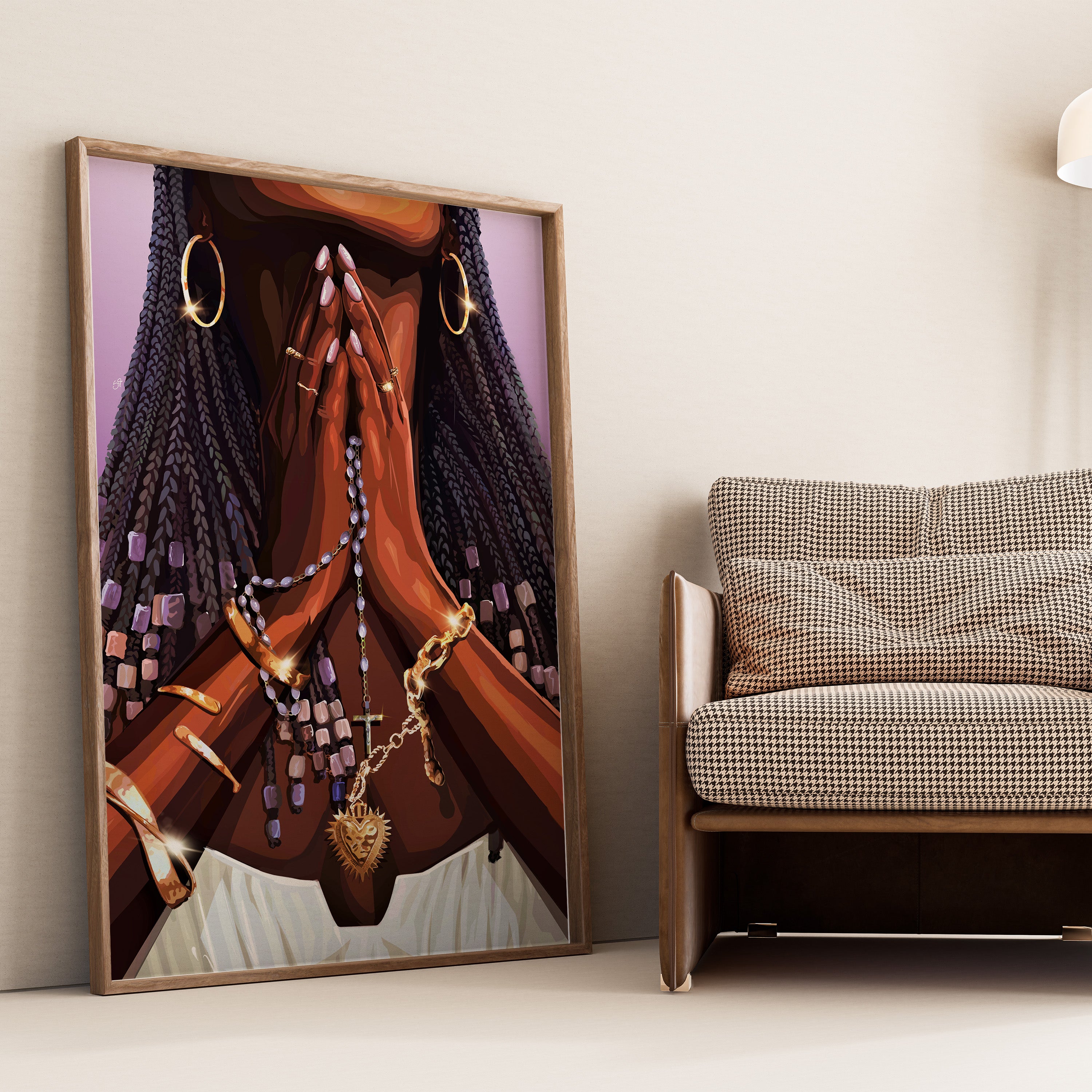 Faith's Embrace- Bible verse wall art and Christian wall art by Faith Girlie featuring faith-inspired designs, uplifting Scripture, and modern Christian home decor. Perfect for Christian living room decor, bedroom decor, office decor, prayer room decor, and meaningful Christian gifts for women and families.-Faith Girlie