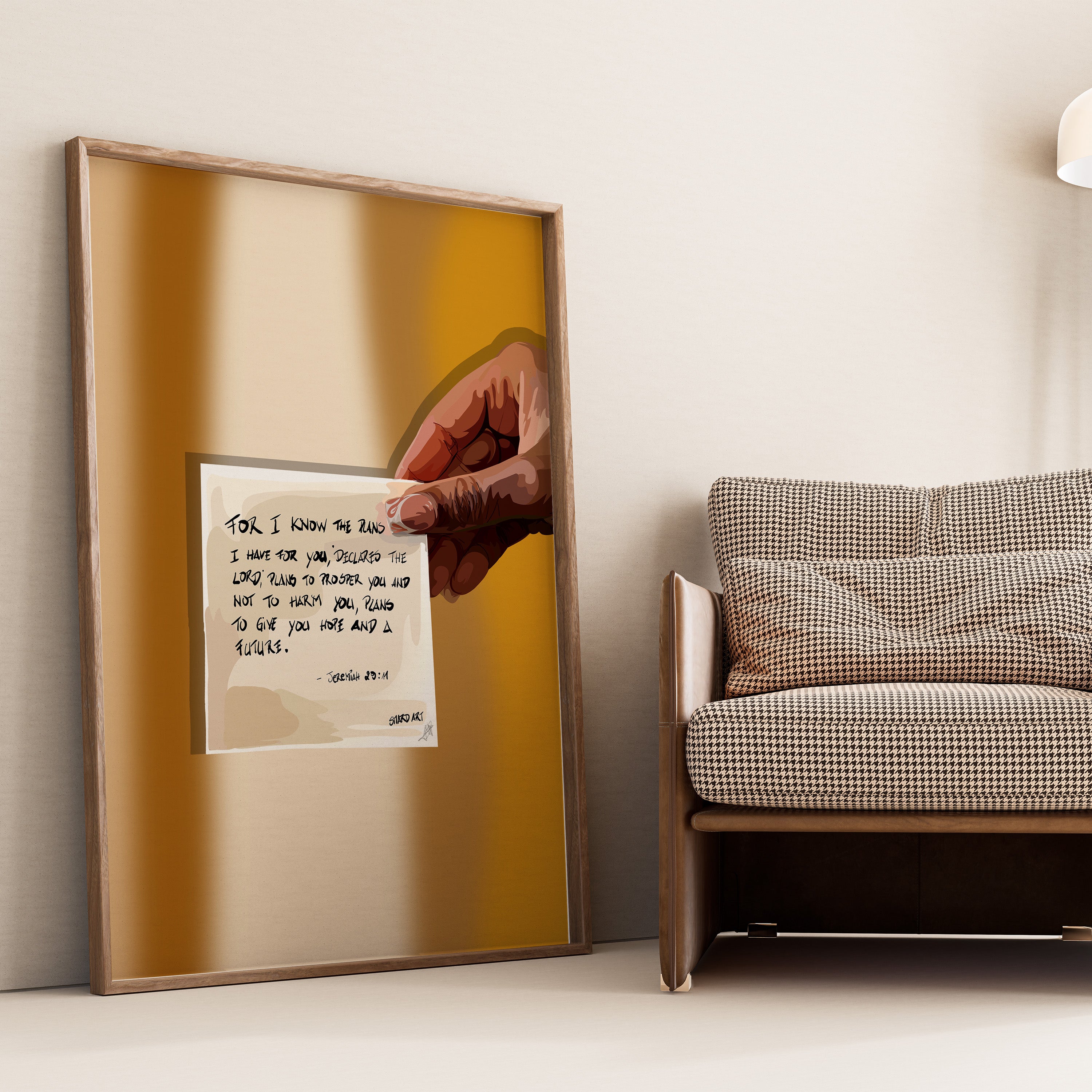 Jeremiah 29.11- Bible verse wall art and Christian wall art by Faith Girlie featuring faith-inspired designs, uplifting Scripture, and modern Christian home decor. Perfect for Christian living room decor, bedroom decor, office decor, prayer room decor, and meaningful Christian gifts for women and families.-Faith Girlie