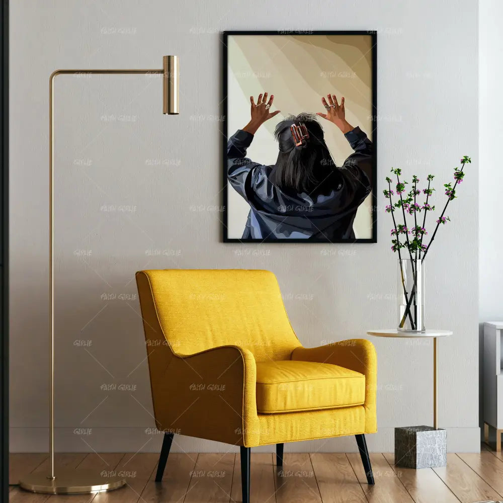 But God!- Bible verse wall art and Christian wall art by Faith Girlie featuring faith-inspired designs, uplifting Scripture, and modern Christian home decor. Perfect for Christian living room decor, bedroom decor, office decor, prayer room decor, and meaningful Christian gifts for women and families.-Faith Girlie
