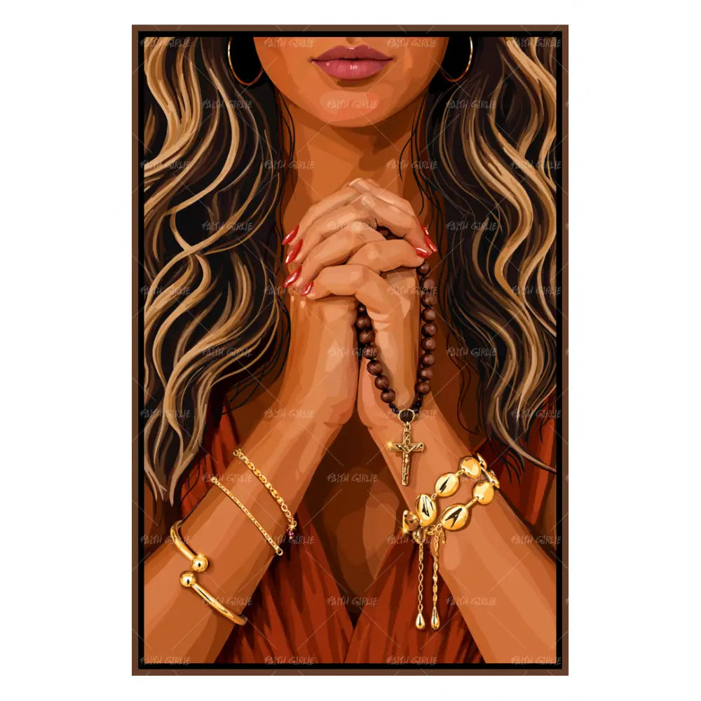 Clasp of Faith- Bible verse wall art and Christian wall art by Faith Girlie featuring faith-inspired designs, uplifting Scripture, and modern Christian home decor. Perfect for Christian living room decor, bedroom decor, office decor, prayer room decor, and meaningful Christian gifts for women and families.-Faith Girlie