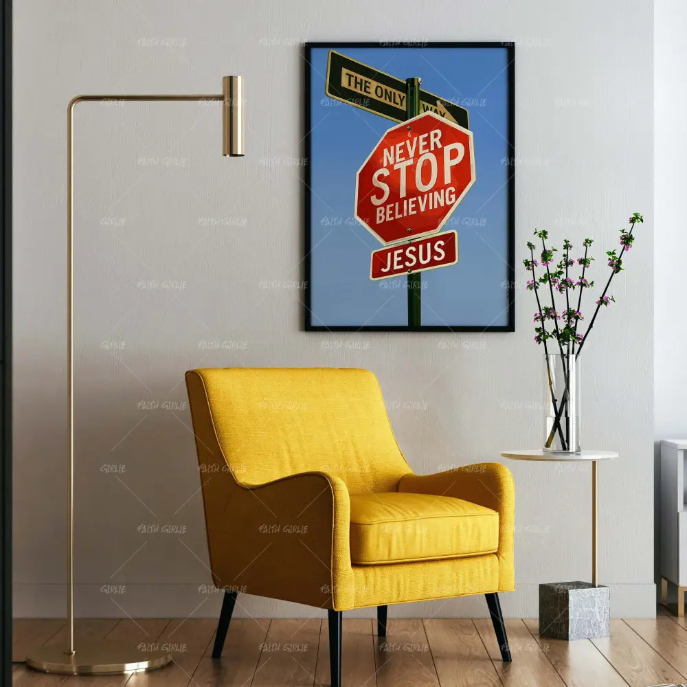 Crossroad Of Faith-wall art print featuring decorative artistic design suitable for living rooms, offices, and schools by Faith Girlie. Elevate your space with faith-inspired wall art designed to bring peace, purpose, and beauty into your home. At Faith Girlie, each piece is thoughtfully created to inspire reflection, strengthen faith, and celebrate a life grounded in God’s word.