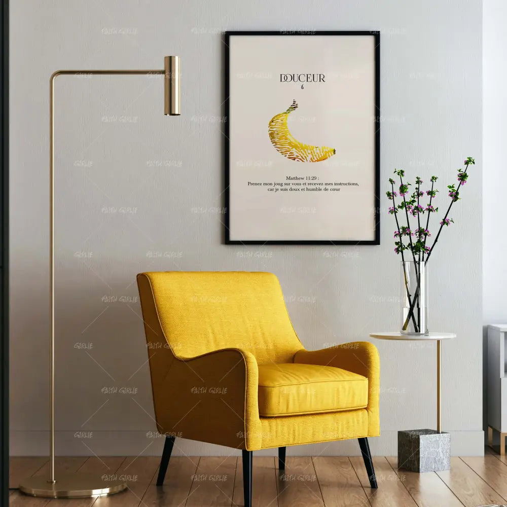 Douceur- Bible verse wall art and Christian wall art by Faith Girlie featuring faith-inspired designs, uplifting Scripture, and modern Christian home decor. Perfect for Christian living room decor, bedroom decor, office decor, prayer room decor, and meaningful Christian gifts for women and families.-Faith Girlie