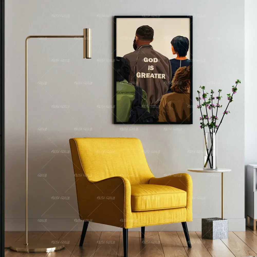 God Is Greater - Wall Art