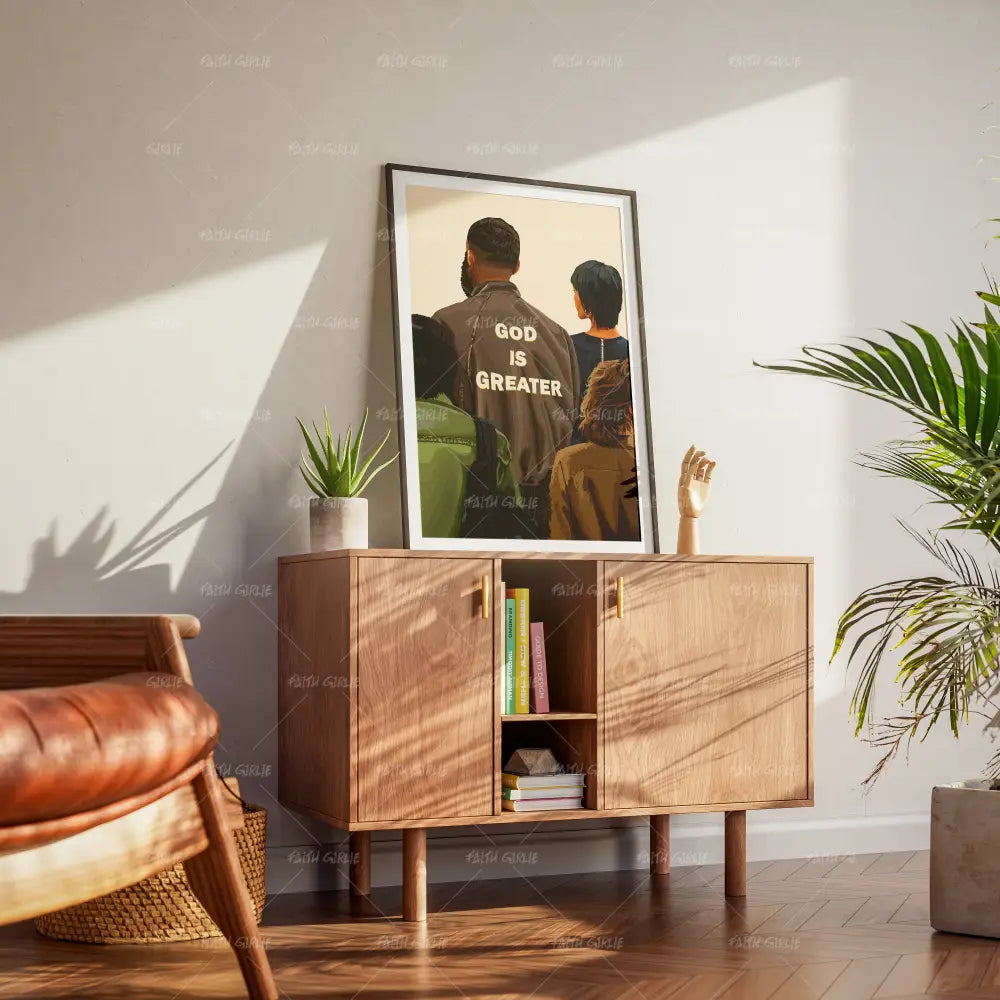God Is Greater - Wall Art