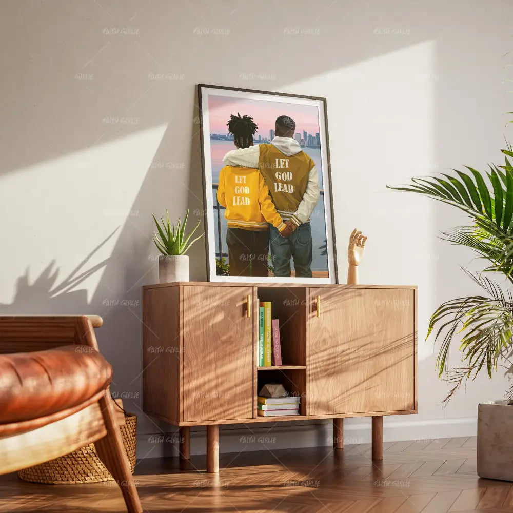 God Leads Us in Love - Wall Art
