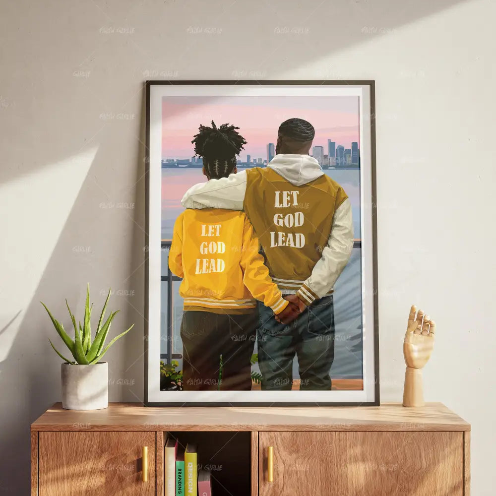 God Leads Us in Love - Wall Art
