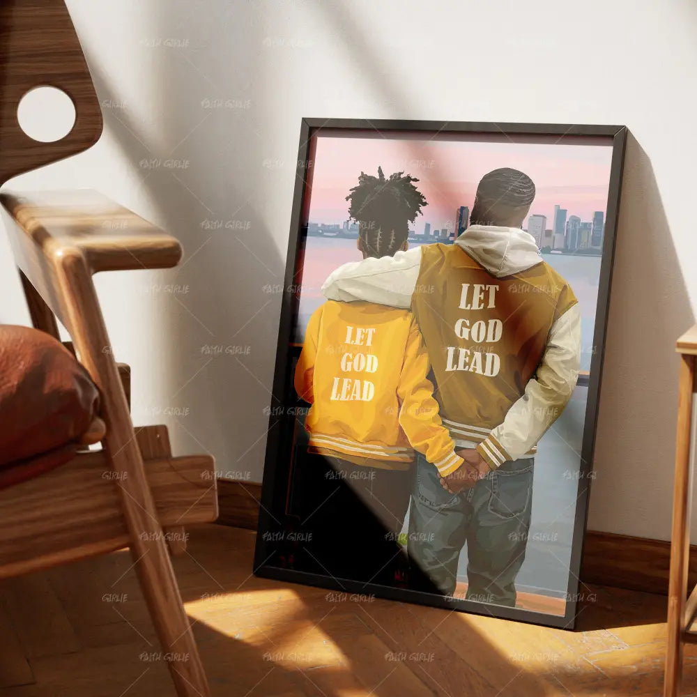God Leads Us in Love - Wall Art