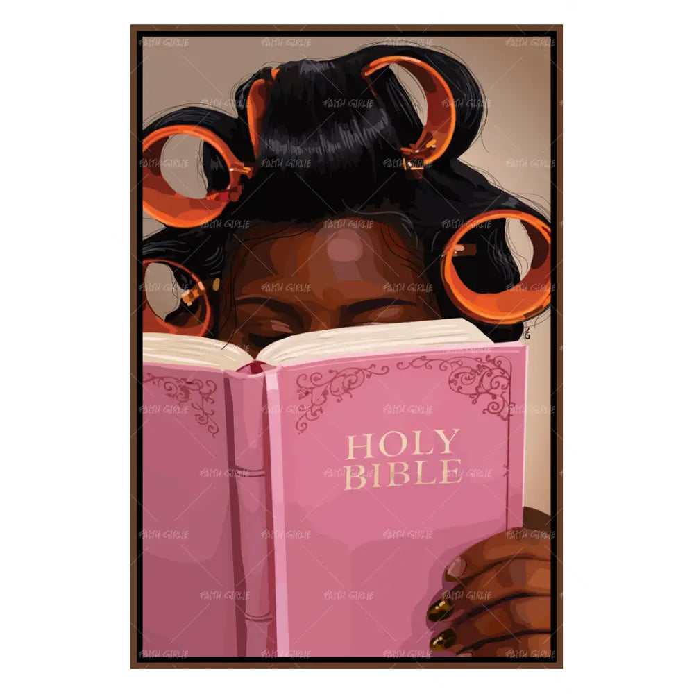 Hair & Bible-wall art print featuring decorative artistic design suitable for living rooms, offices, and schools by Faith Girlie. Elevate your space with faith-inspired wall art designed to bring peace, purpose, and beauty into your home. At Faith Girlie, each piece is thoughtfully created to inspire reflection, strengthen faith, and celebrate a life grounded in God’s word.