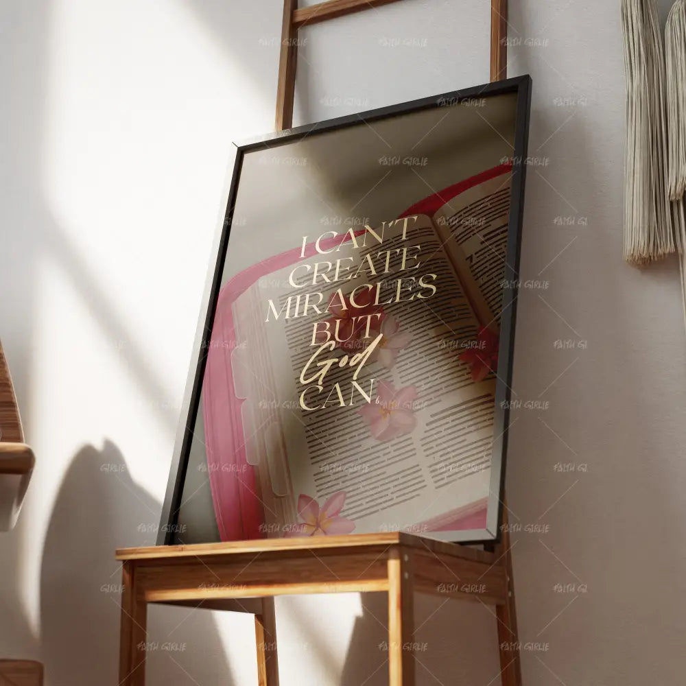 He Can - Wall Art