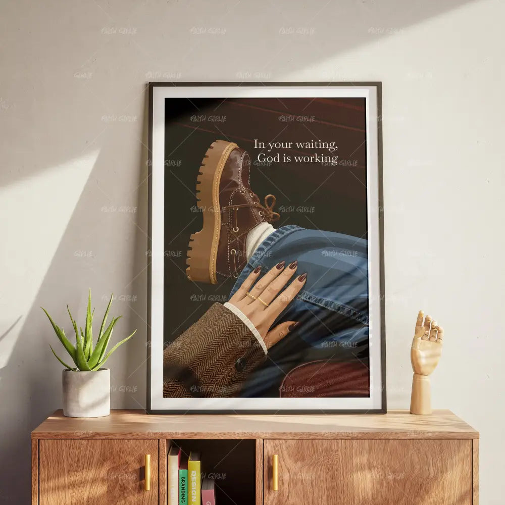 He is Working - Wall Art