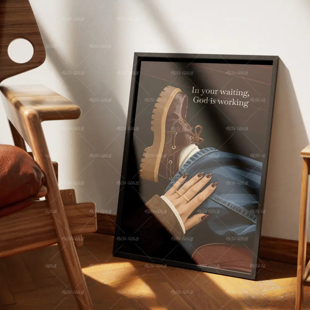 He is Working - Wall Art