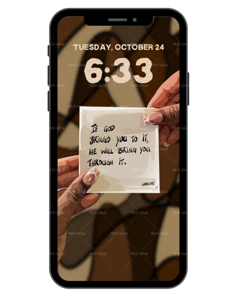 If God - Phone Screensaver- Bible verse wall art and Christian wall art by Faith Girlie featuring faith-inspired designs, uplifting Scripture, and modern Christian home decor. Perfect for Christian living room decor, bedroom decor, office decor, prayer room decor, and meaningful Christian gifts for women and families.-Faith Girlie