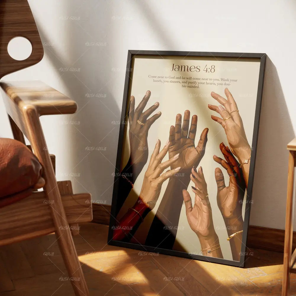 James 4:8 - Wall Art
