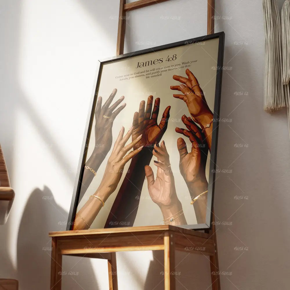 James 4:8 - Wall Art