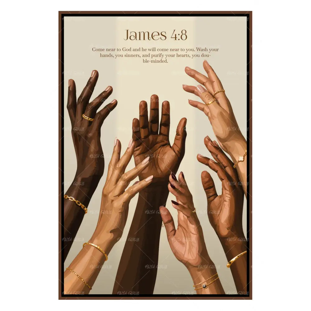 James 4:8 - Wall Art
