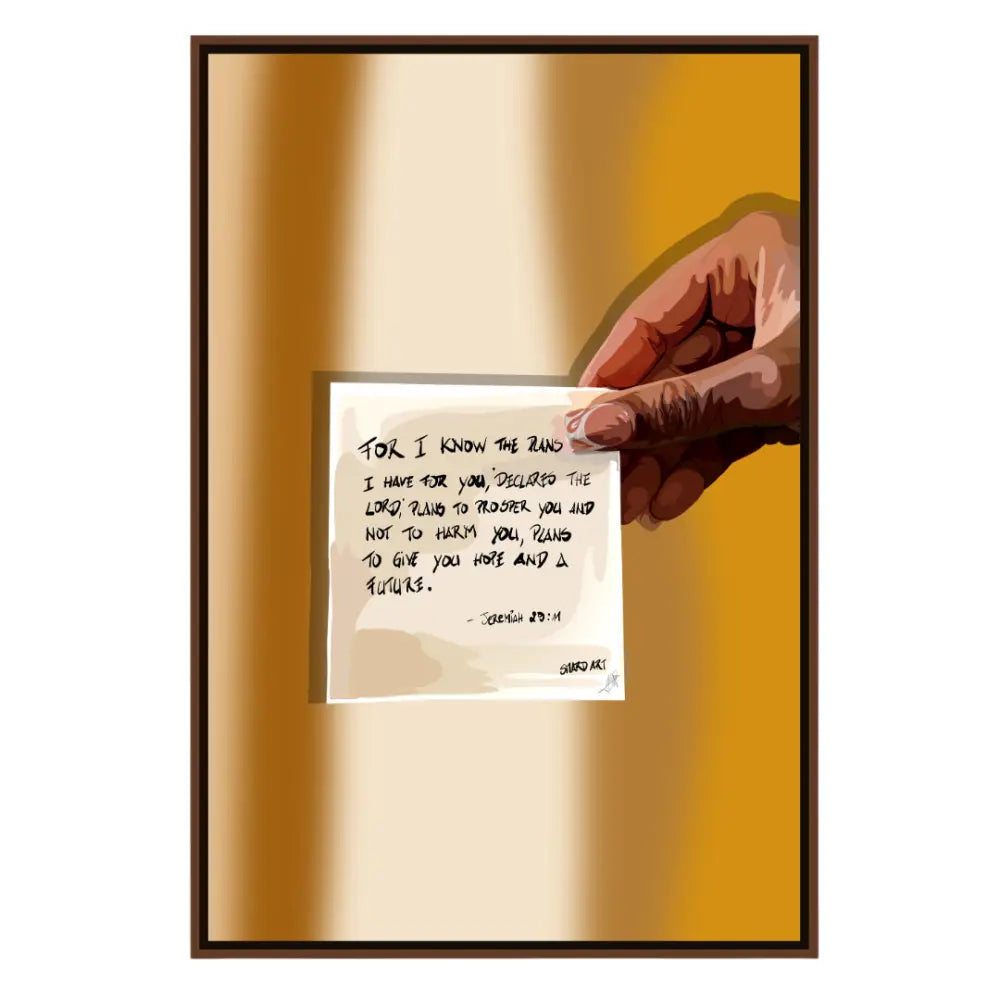 Jeremiah 29.11- Bible verse wall art and Christian wall art by Faith Girlie featuring faith-inspired designs, uplifting Scripture, and modern Christian home decor. Perfect for Christian living room decor, bedroom decor, office decor, prayer room decor, and meaningful Christian gifts for women and families.-Faith Girlie