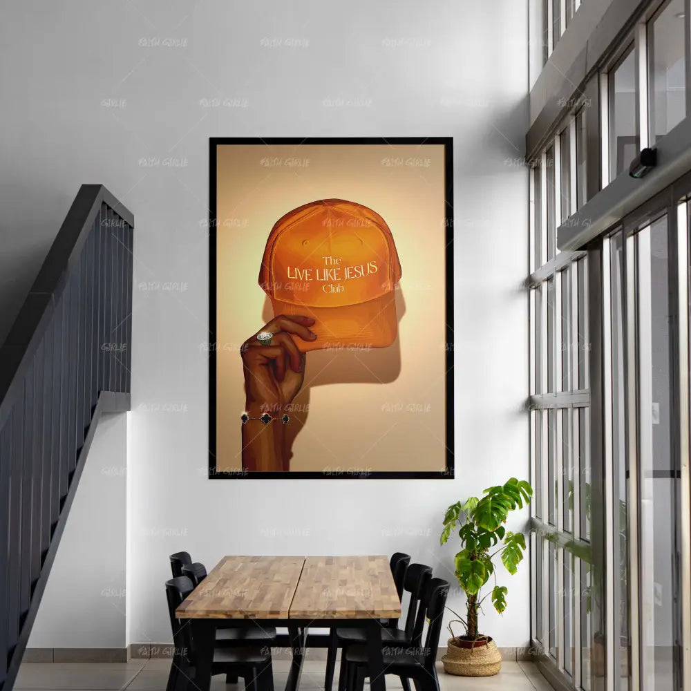 Live Like Jesus- Bible verse wall art and Christian wall art by Faith Girlie featuring faith-inspired designs, uplifting Scripture, and modern Christian home decor. Perfect for Christian living room decor, bedroom decor, office decor, prayer room decor, and meaningful Christian gifts for women and families.-Faith Girlie