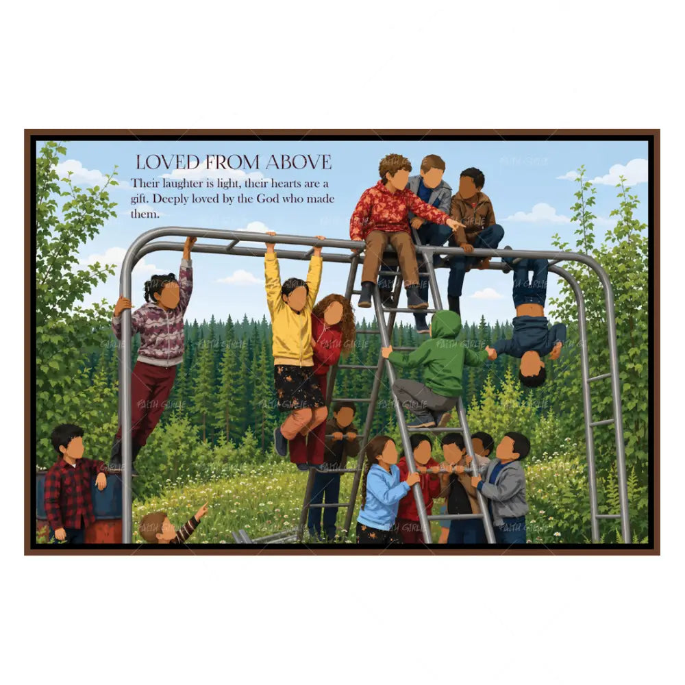 Loved From Above - Wall Art