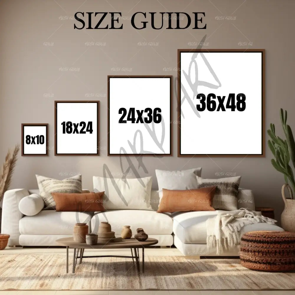 Luke 1:45- Bible verse wall art and Christian wall art by Faith Girlie featuring faith-inspired designs, uplifting Scripture, and modern Christian home decor. Perfect for Christian living room decor, bedroom decor, office decor, prayer room decor, and meaningful Christian gifts for women and families.-Faith Girlie