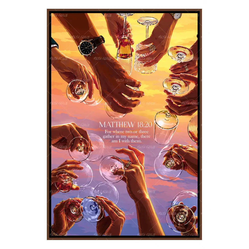 Matthew 18:20 - Wall Art