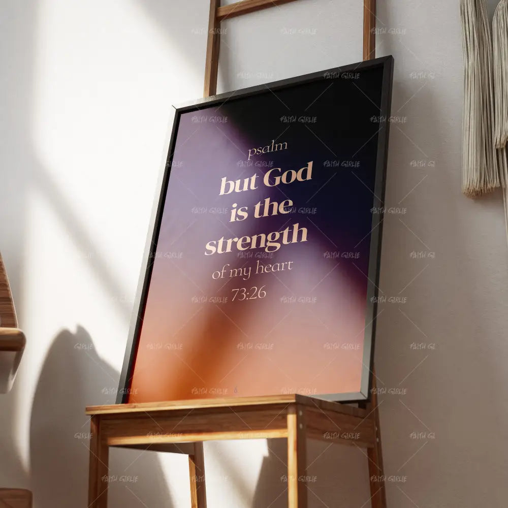 My heart- Bible verse wall art and Christian wall art by Faith Girlie featuring faith-inspired designs, uplifting Scripture, and modern Christian home decor. Perfect for Christian living room decor, bedroom decor, office decor, prayer room decor, and meaningful Christian gifts for women and families.-Faith Girlie