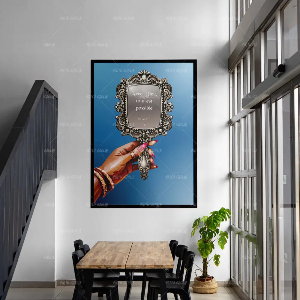 Par Sa Grâce- Bible verse wall art and Christian wall art by Faith Girlie featuring faith-inspired designs, uplifting Scripture, and modern Christian home decor. Perfect for Christian living room decor, bedroom decor, office decor, prayer room decor, and meaningful Christian gifts for women and families.-Faith Girlie