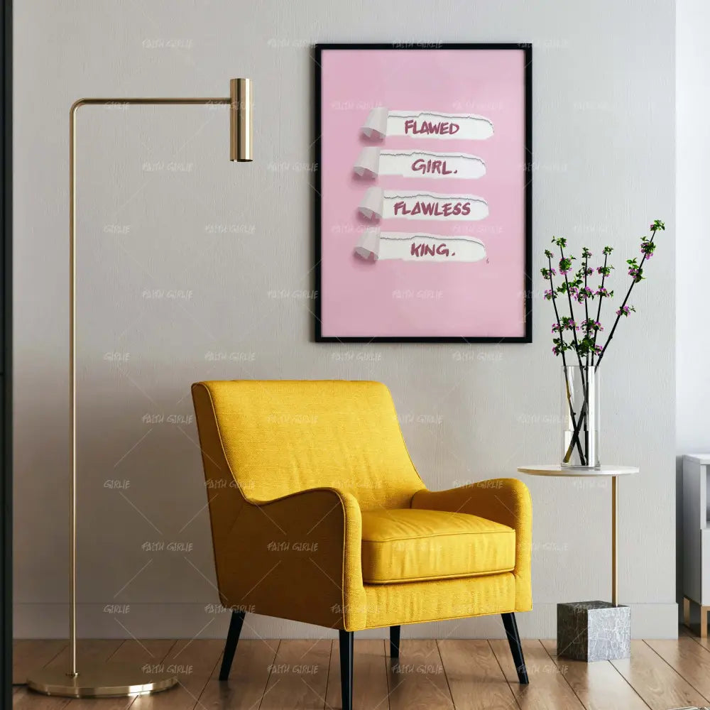 Perfected In Him- Bible verse wall art and Christian wall art by Faith Girlie featuring faith-inspired designs, uplifting Scripture, and modern Christian home decor. Perfect for Christian living room decor, bedroom decor, office decor, prayer room decor, and meaningful Christian gifts for women and families.-Faith Girlie