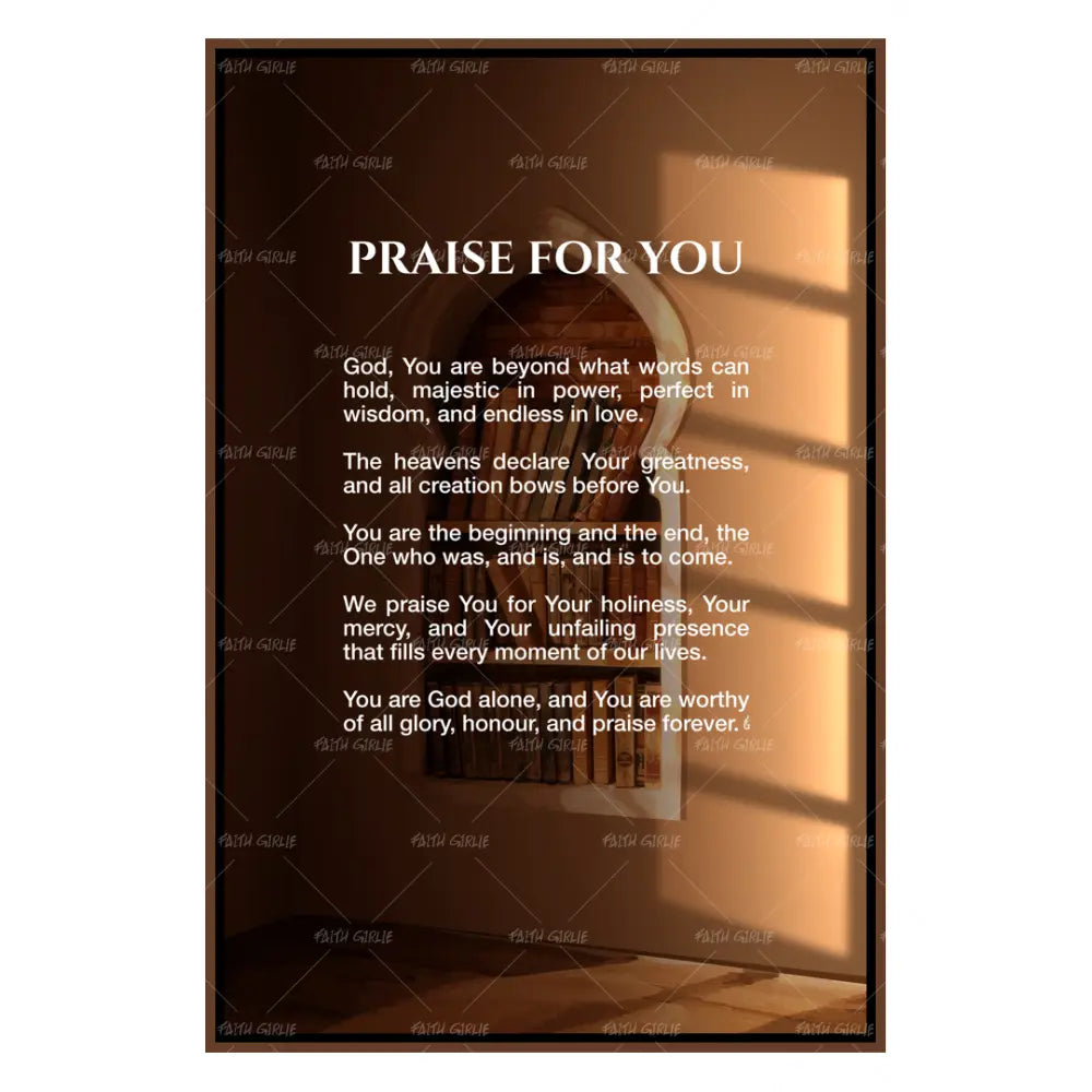 Praises of Glory - Wall Art