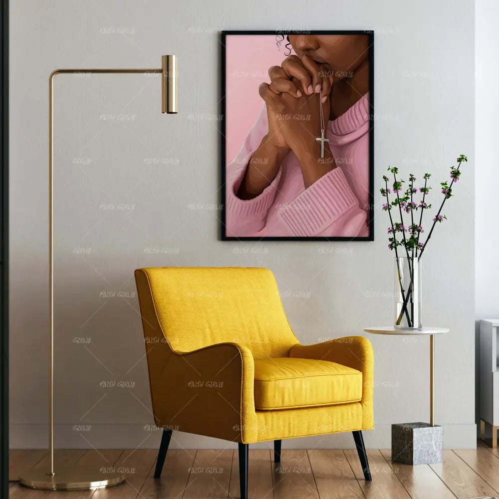 Prayer- Bible verse wall art and Christian wall art by Faith Girlie featuring faith-inspired designs, uplifting Scripture, and modern Christian home decor. Perfect for Christian living room decor, bedroom decor, office decor, prayer room decor, and meaningful Christian gifts for women and families.-Faith Girlie