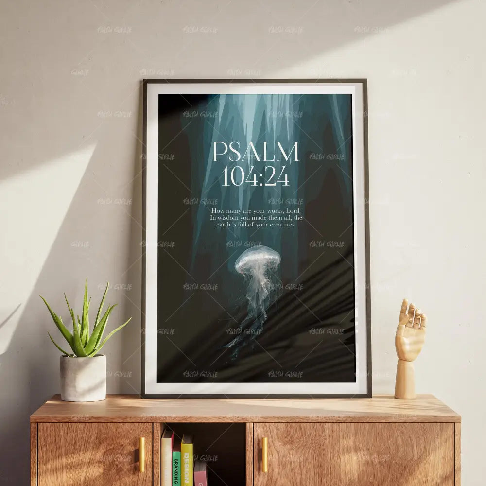 Psalm 104:24 - Wall Art