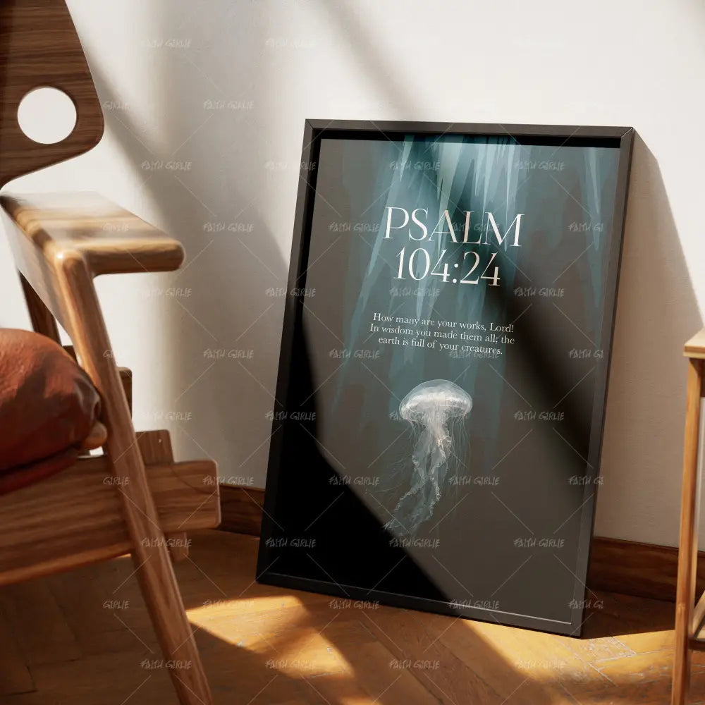 Psalm 104:24 - Wall Art