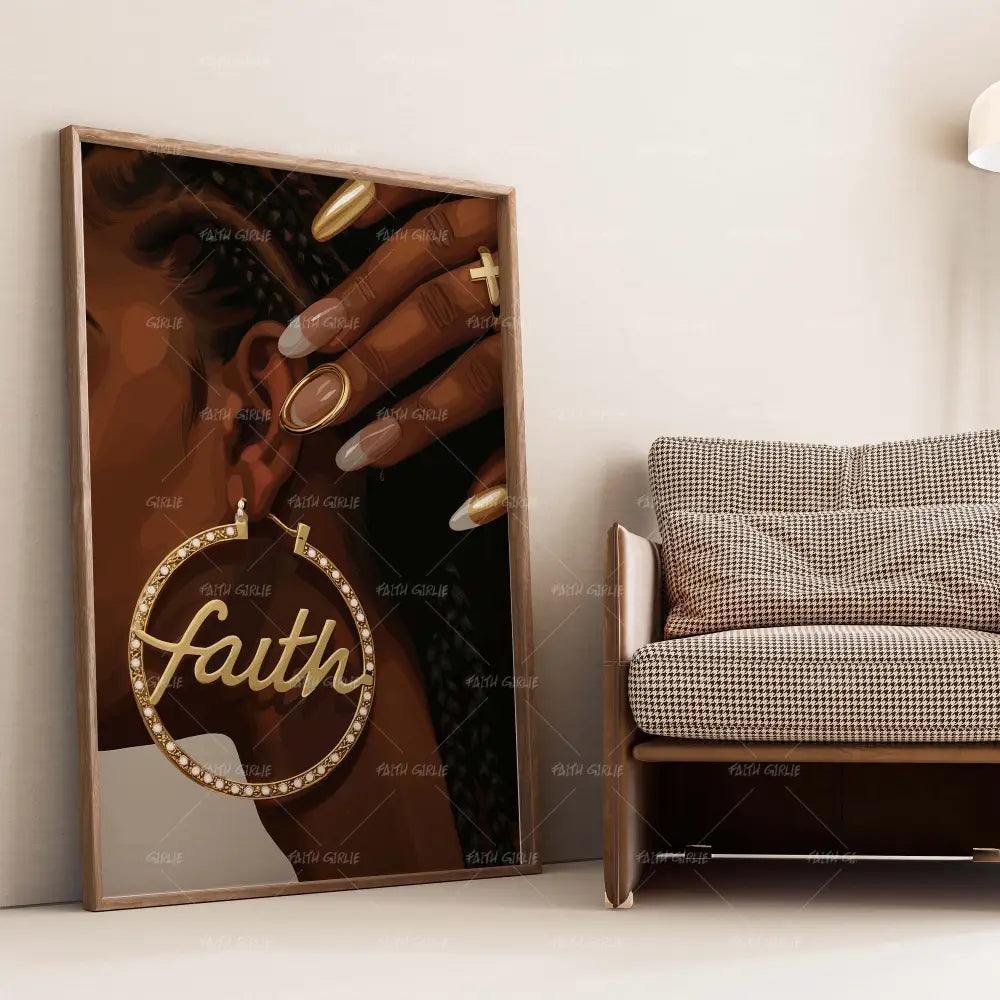 Rocking Faith- Bible verse wall art and Christian wall art by Faith Girlie featuring faith-inspired designs, uplifting Scripture, and modern Christian home decor. Perfect for Christian living room decor, bedroom decor, office decor, prayer room decor, and meaningful Christian gifts for women and families.-Faith Girlie
