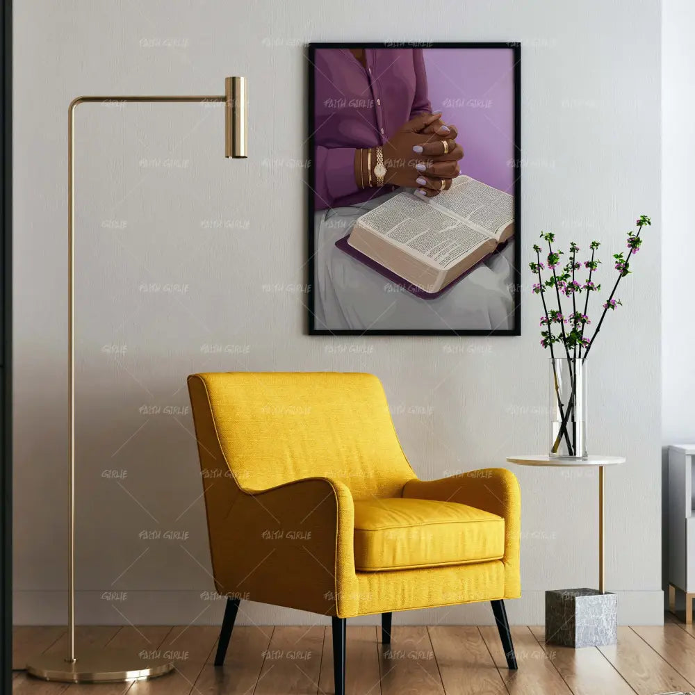 Scripture Study- Bible verse wall art and Christian wall art by Faith Girlie featuring faith-inspired designs, uplifting Scripture, and modern Christian home decor. Perfect for Christian living room decor, bedroom decor, office decor, prayer room decor, and meaningful Christian gifts for women and families.-Faith Girlie