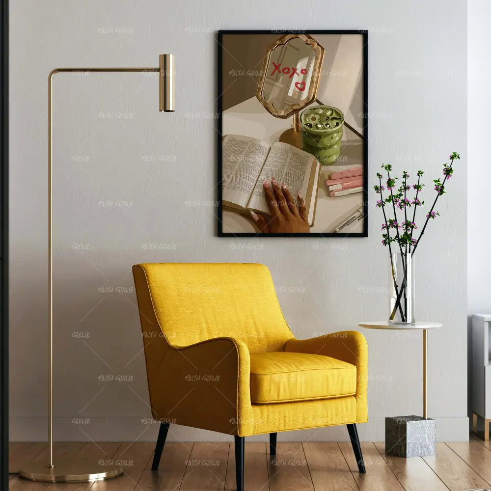 Soul in Stillness-wall art print featuring decorative artistic design suitable for living rooms, offices, and schools by Faith Girlie. Elevate your space with faith-inspired wall art designed to bring peace, purpose, and beauty into your home. At Faith Girlie, each piece is thoughtfully created to inspire reflection, strengthen faith, and celebrate a life grounded in God’s word.