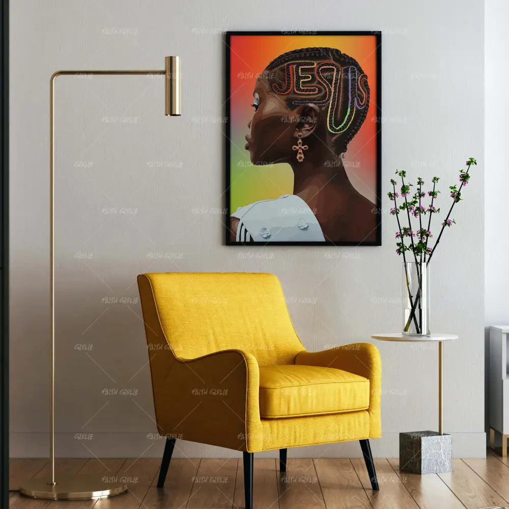 Spell it JESUS- Bible verse wall art and Christian wall art by Faith Girlie featuring faith-inspired designs, uplifting Scripture, and modern Christian home decor. Perfect for Christian living room decor, bedroom decor, office decor, prayer room decor, and meaningful Christian gifts for women and families.-Faith Girlie