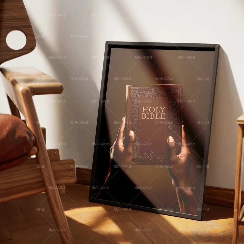Stand Firm- Bible verse wall art and Christian wall art by Faith Girlie featuring faith-inspired designs, uplifting Scripture, and modern Christian home decor. Perfect for Christian living room decor, bedroom decor, office decor, prayer room decor, and meaningful Christian gifts for women and families.-Faith Girlie