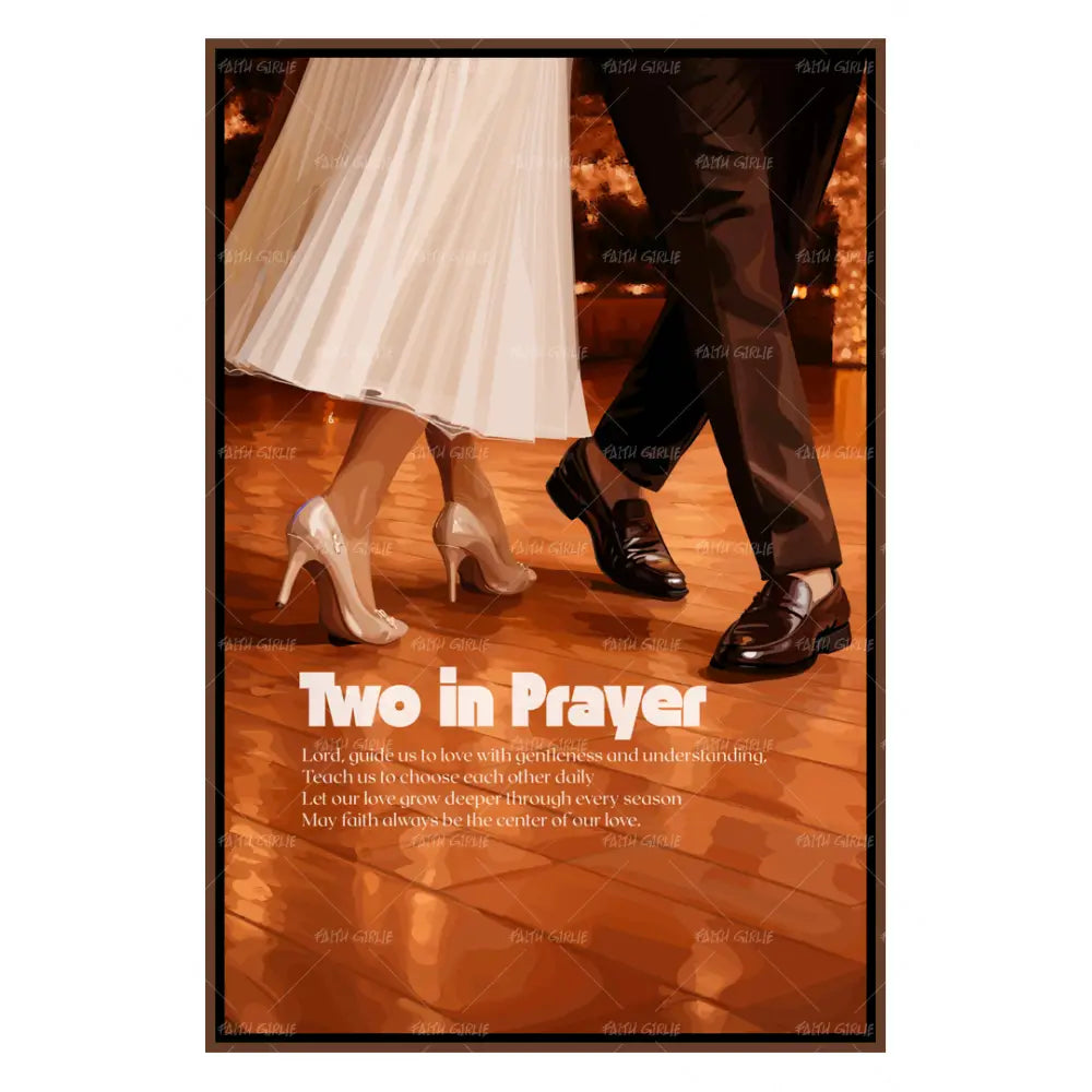 Two in Prayer - Wall Art